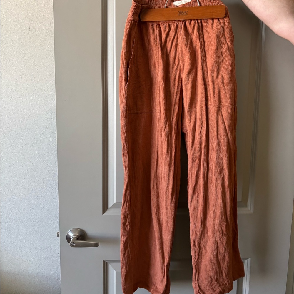 OddBird Kardes Pants in Burnt Orange